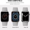 Miimall Stainless Steel Band for Apple Watch, 49/45/44/42 mm, Silver view 2