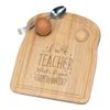 I'm a Teacher—What's Your Superpower? Wooden Breakfast Board view 1