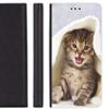 KX-Mobile Case for Samsung Galaxy A12, Smart Magnet, Motif 445 Cat in Blanket view 4