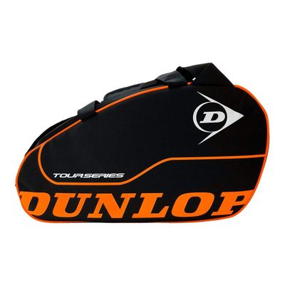 DUNLOP Tour Intro Black and Orange Padel Bag