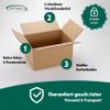 WPTrading 25 Single-Wall Shipping Boxes, 700 x 350 x 100 mm, Brown, No. 73 view 3