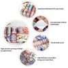 Self-Adhesive PVC Wallpaper Border, White Matte, Removable Waterproof Decorative Trim, 10 cm x 500 cm view 2
