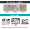 Self-Adhesive PVC Wallpaper Border, White Matte, Removable Waterproof Decorative Trim, 10 cm x 500 cm view 3