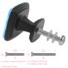 4 Multicolor Cabinet Knobs for Kitchen Cabinets and Drawers view 3