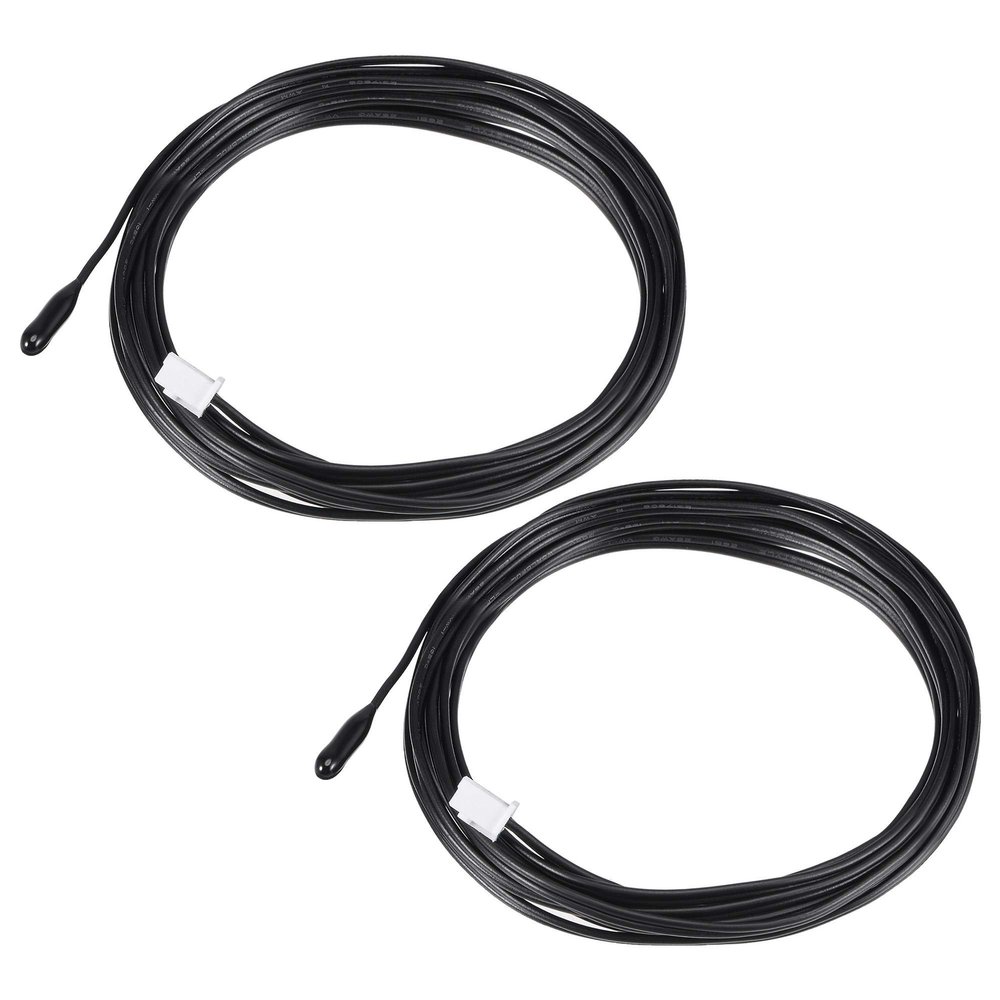 Sourcing Map 2-Piece 10K NTC Temperature Sensor Probe, 2 m