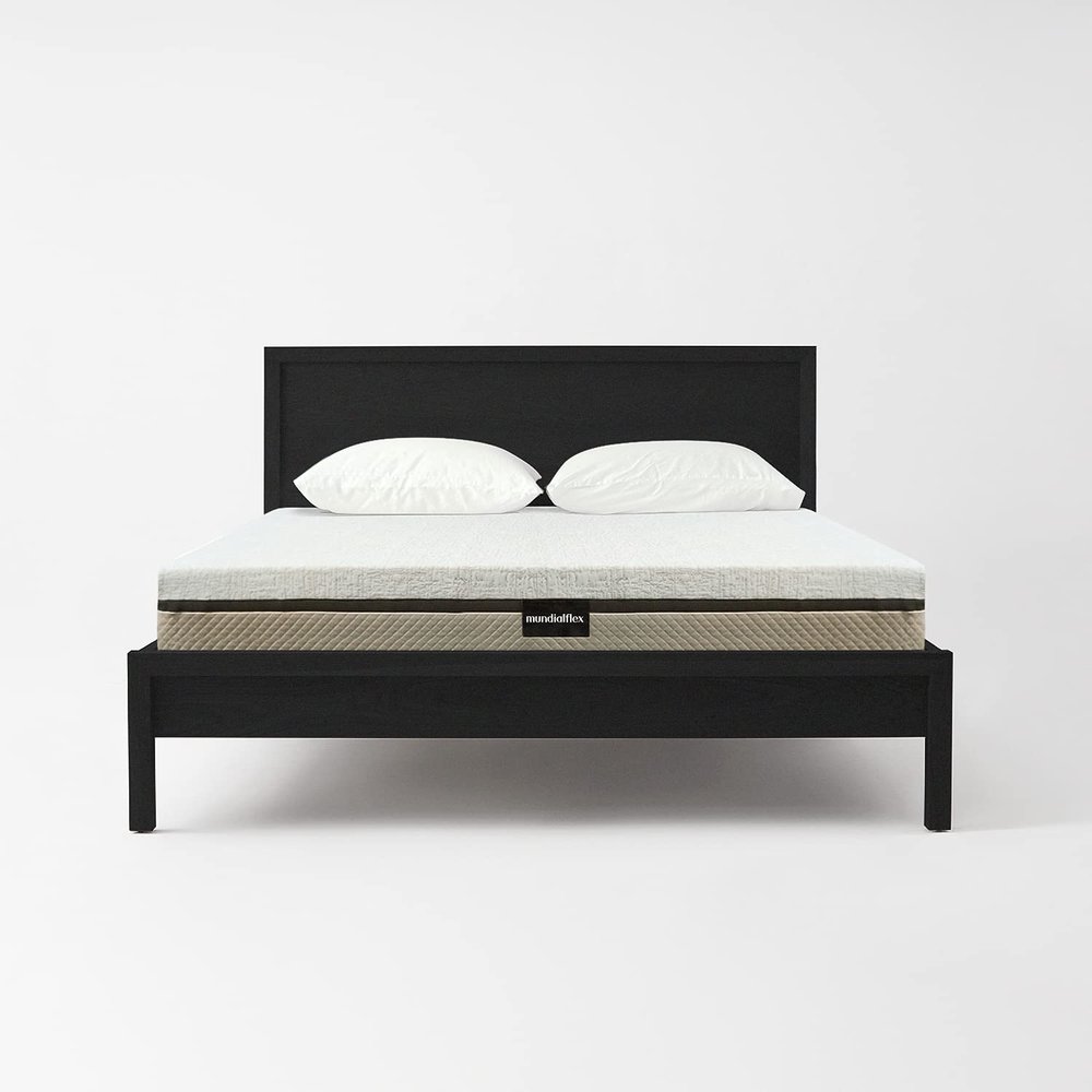 Mundialflex Quiete H21 Double Mattress, 21 cm High, 160 x 190 cm, with MXM Memory Foam, Padded and Quilted, Washable, Hypoallergenic and Mite-Resistant, Medium Firmness