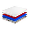 Mundialflex Quiete H21 Double Mattress, 21 cm High, 160 x 190 cm, with MXM Memory Foam, Padded and Quilted, Washable, Hypoallergenic and Mite-Resistant, Medium Firmness view 2