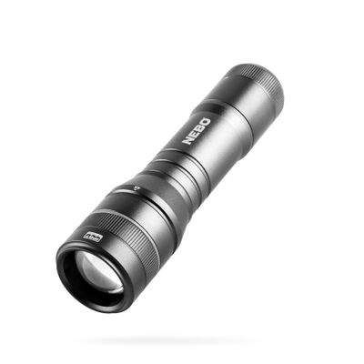 NEBO Newton 500 Waterproof LED Flashlight with AA Batteries and Magnetic Base