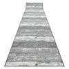 rugsx Wood Holz Tafel Anti-Slip Rug Runner, Gray, 100 x 320 cm view 1