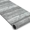 rugsx Wood Holz Tafel Anti-Slip Rug Runner, Gray, 100 x 320 cm view 3