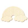Wooden Rainbow V3, 23 cm Wide, 1 Piece view 1