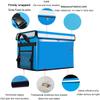 MiduoHu Pizza Food Takeout Cooler Bag, Thickened Waterproof Car Delivery Box for Food Delivery by Car and Bicycle (Color: Blue, Size: 80L) view 2