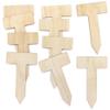 Baker Ross FE520 Wooden Plant Labels for Kids, 10-Pack Craft Kit view 2