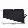Black 16 oz Waxed Canvas Tool Roll for Metric and SAE Wrenches view 2