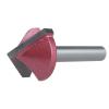 Pangocho Jinchao 1-Piece 90° V-Groove CNC Router Bit, Solid Carbide, 6 mm Shank, 6 × 16 mm view 1
