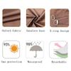 YAOYI Rectangular Waterproof Sun Shade Sail, Khaki, 3 x 6 m view 4