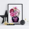 YQHWLKJ Modern Pink Perfume Bottle Canvas Wall Art Poster, Unframed view 3