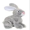 Gipsy Rabbit with Flame, 25 cm, Gray view 1