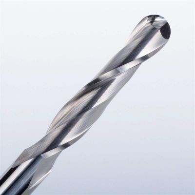 Pangocho Jinchao 1-Piece 6 mm Carbide Spiral Ball-Nose CNC Router Bit, 6 x 42 x 70L
