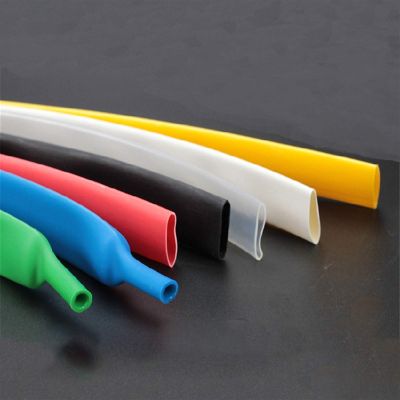 Pangyoo PYouo 1 m Heat-Shrink Tubing, 2:1, Black, 5–14 mm Diameter
