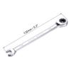 Sourcing Map 1/4-Inch Ratcheting Combination Wrench, 12-Point, SAE, 72-Tooth, Cr-V view 2