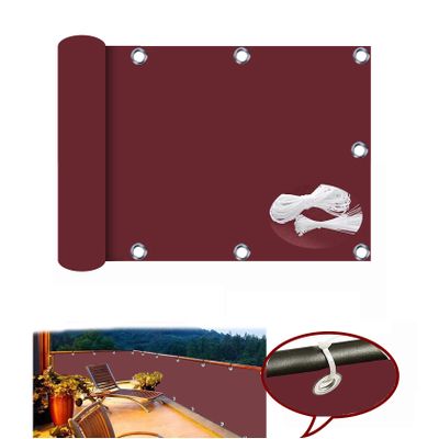 ZYFA Balcony Privacy Screen, Windbreak and Cover