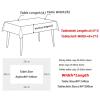 WLL Rectangular Tablecloth, 130 x 240 cm, Pink Cotton-Linen Tablecloth view 2