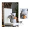 Panalaka Creative Fox-Squirrel Resin Bookends, White view 4