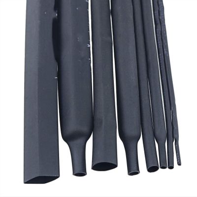 Pangyoo PYouo Heat Shrink Tubing, 2:1, Black, 1–10 mm
