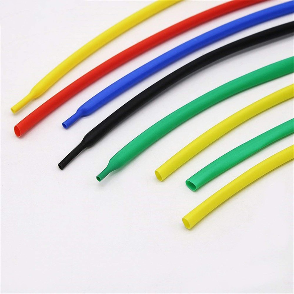 Pangyoo PYouo Heat Shrink Tubing, 1 m, 2:1, Black, 12 mm ID