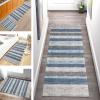 SGLGSTORE Moroccan Non-Slip Runner Rug, Washable Polyester view 1