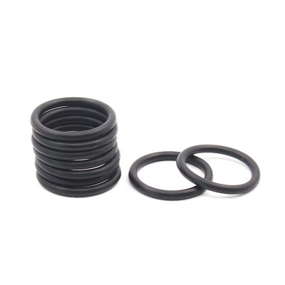 150-Piece NBR Rubber O-Ring Seal Set, 1 mm Thickness, 4–10 mm Outer Diameter, 7 × 5 × 1 mm