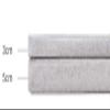 Waigg Kii Garden Bench Cushion 100/120/150 cm, Non-Slip Bench Pad for 2- and 3-Seat Benches, Indoor and Outdoor, Orange, 150 x 40 x 5 cm view 3