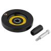 Black Plastic Lathe/Milling Machine Handwheel with Rotating Handle, 10 × 80 mm, 1 Piece view 1