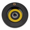 Black Plastic Lathe/Milling Machine Handwheel with Rotating Handle, 10 × 80 mm, 1 Piece view 4