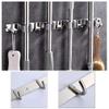 Wall-Mounted Broom Holder and Organizer, Stainless Steel, 1 Rack/2 Hooks (18.8 cm) view 4