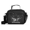 JUMBEAR Black Insulated Cat Lunch Bag with Detachable Shoulder Strap view 1