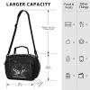 JUMBEAR Black Insulated Cat Lunch Bag with Detachable Shoulder Strap view 3