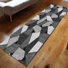 Geometric Polyester Runner Rug, Customizable, 0.7 × 2.5 m view 2