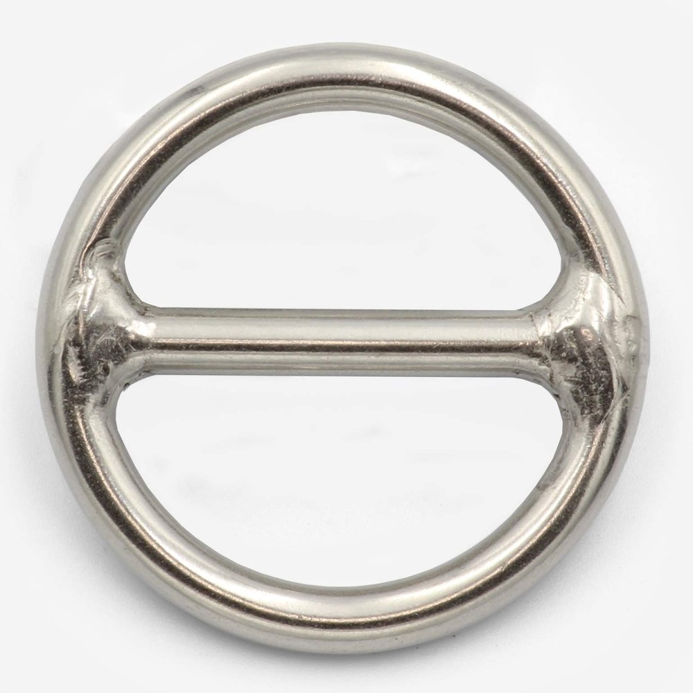 DIOS24 4-Piece Round Ring with Crossbar, 6 x 40 mm, Stainless Steel A4/AISI 316