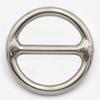DIOS24 4-Piece Round Ring with Crossbar, 6 x 40 mm, Stainless Steel A4/AISI 316 view 1