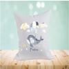 EZYshirt Cute Whale Personalized Pillow Cover with Name for Boys and Girls view 3