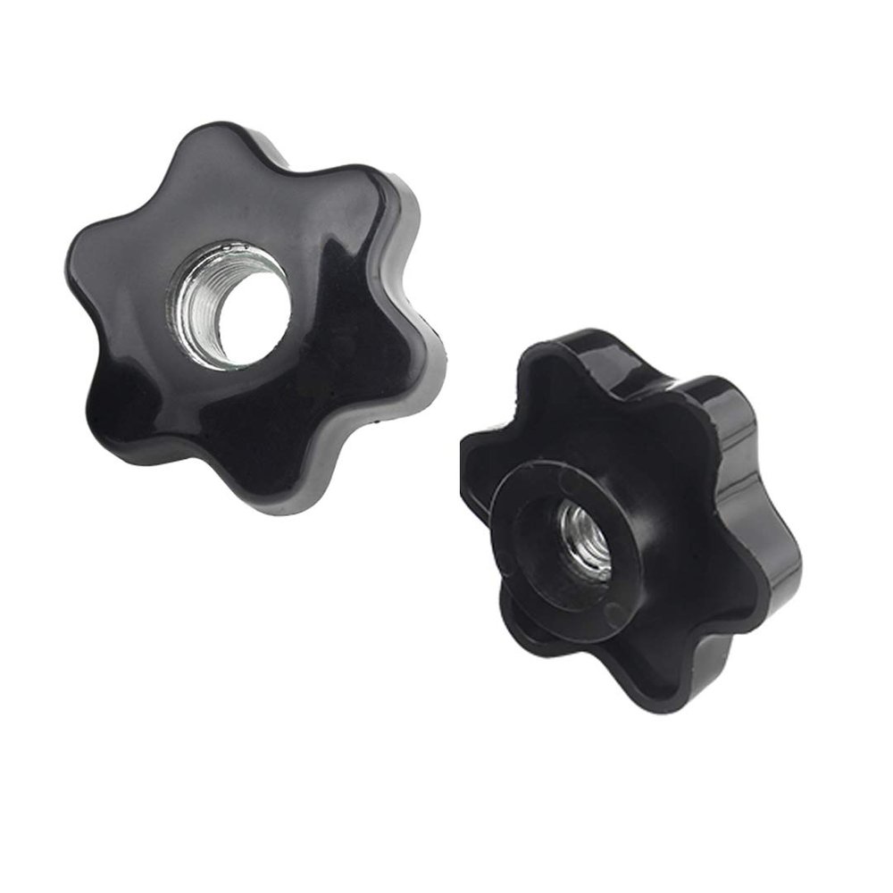 ANSIEDIO 3-Pack M14 x 58 mm Internal-Thread Star Knob Nuts
