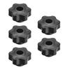 ANSIEDIO 3-Pack M14 x 58 mm Internal-Thread Star Knob Nuts view 2