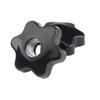 ANSIEDIO 3-Pack M14 x 58 mm Internal-Thread Star Knob Nuts view 4
