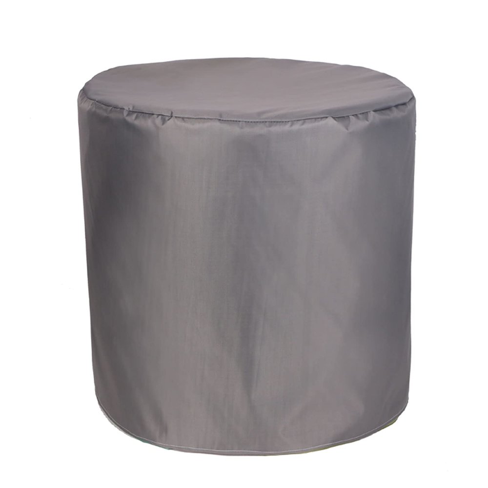BAOFI Round Patio Furniture Cover 350 x 75 cm, 420D Oxford Fabric