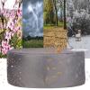 BAOFI Round Patio Furniture Cover 350 x 75 cm, 420D Oxford Fabric view 2