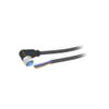 YG8U13-020UA1XLEAX M8 3-Pin Angled Connection Cable, 2 m, 60 VAC, 4 A, SI view 1