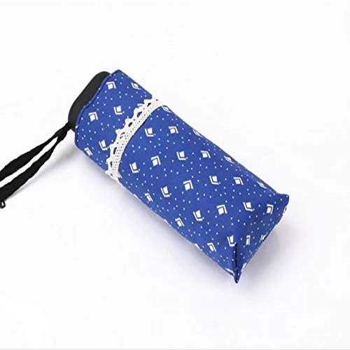 DJMJHG Women's Super Mini Lace Pocket Umbrella, 190 g, 5-Layer Waterproof Travel Umbrella 2