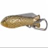 Gentlemen's Hardware Brass Pocket Fish Penknife, 8.99 x 1.78 x 6.48 cm, GEN088UK view 2